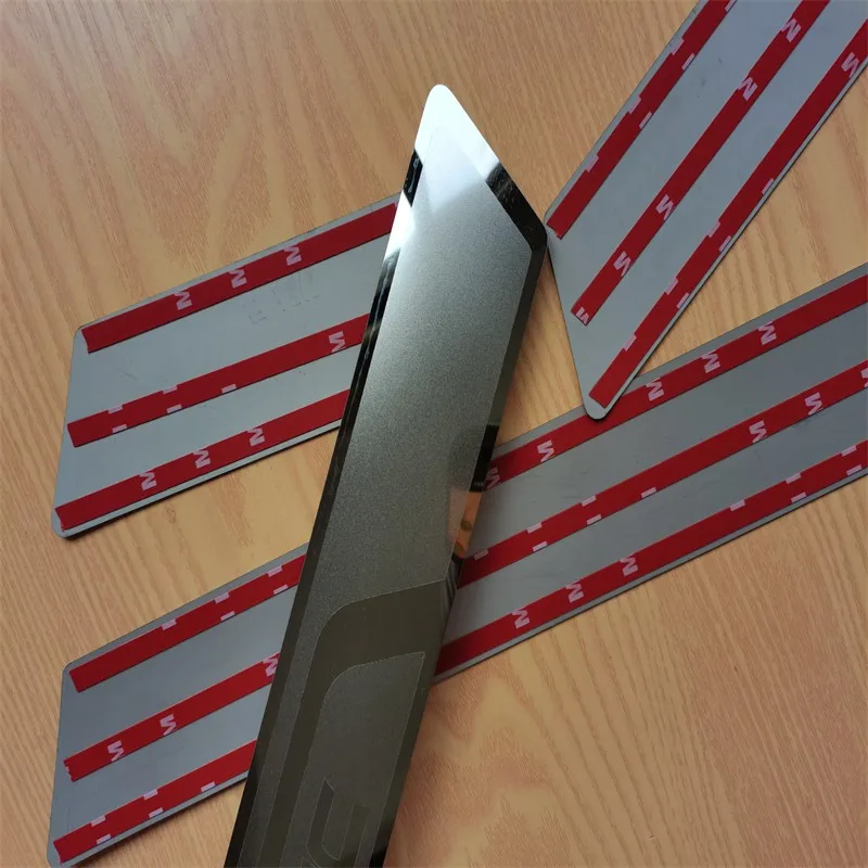 

Автомобильный аксессуар для Chevrolet SONIC, задняя панель, защитная пленка из нержавеющей стали, стикер для стайлинга автомобиля