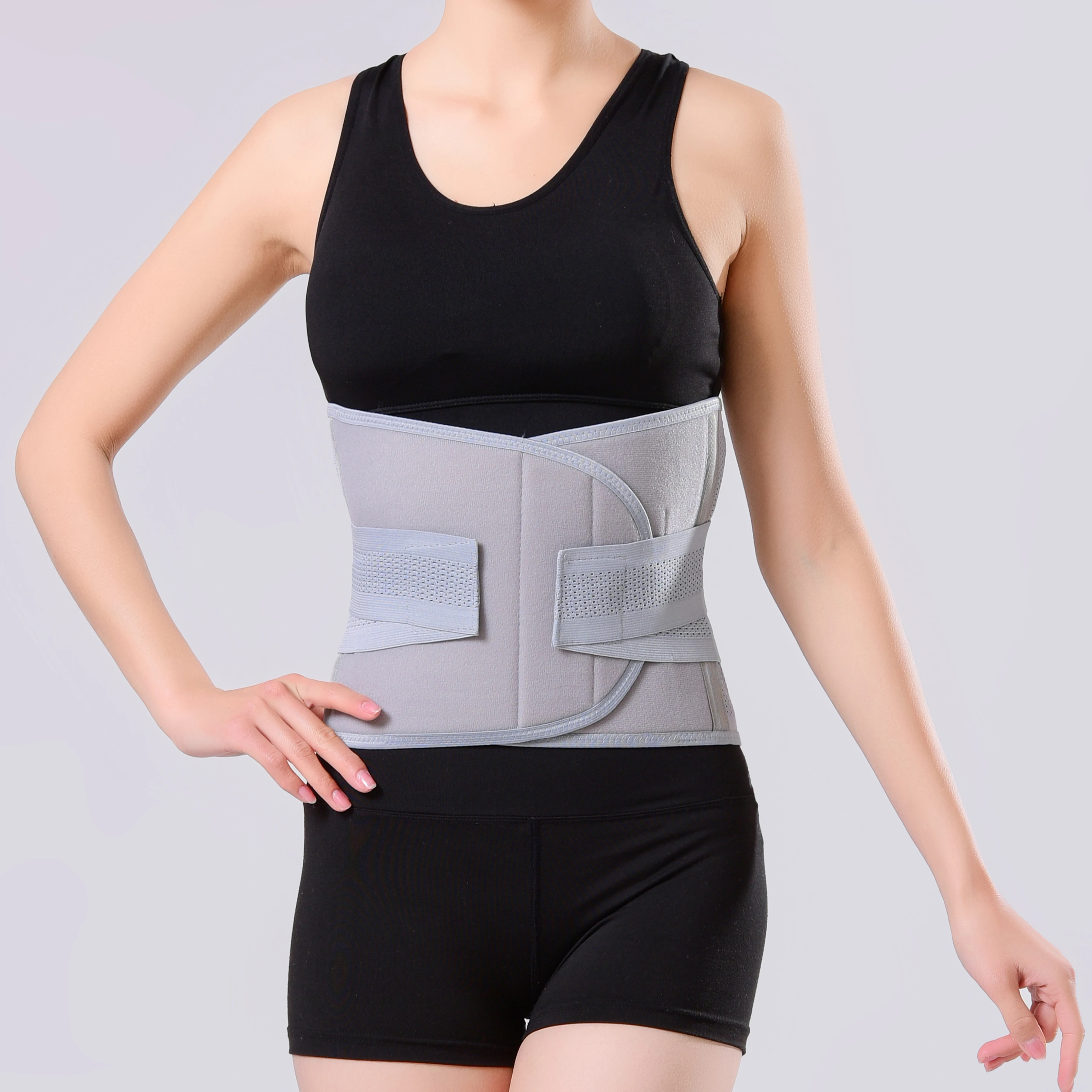 Регулируемый поясничный поддерживающий пояс для контроля сжатия позвоночника