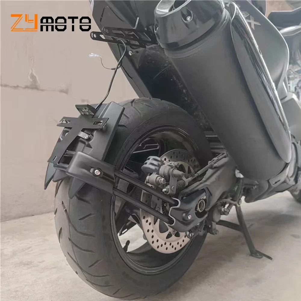 Для Yamaha Tmax 530 2012 2013 2014 2015 2016 подсветка для мотоцикла стойка номерного знака задний