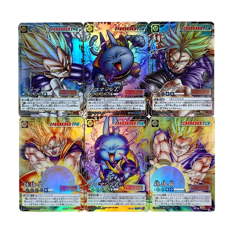 

6 шт./набор, игрушки в стиле аниме «драконий жемчуг»