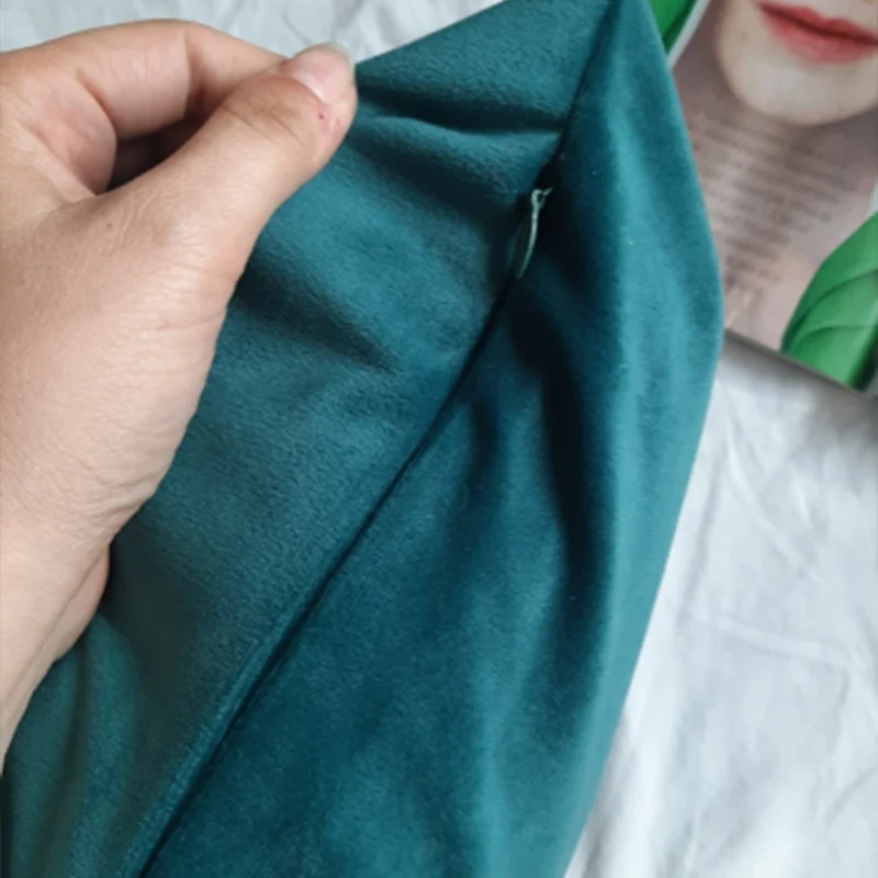 Бархатный чехол в форме бочонка для подушки удобный декоративный домашний