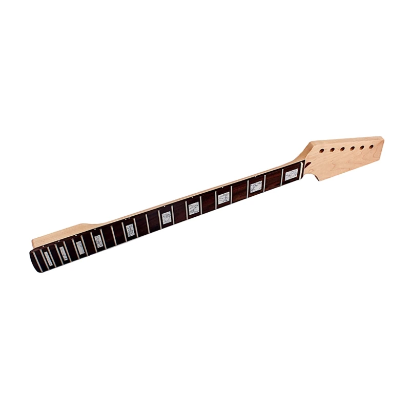 Enlarge 22fret Electric Guitar Neck Maples Guitar Neck Half Paddle Headstock Replacement