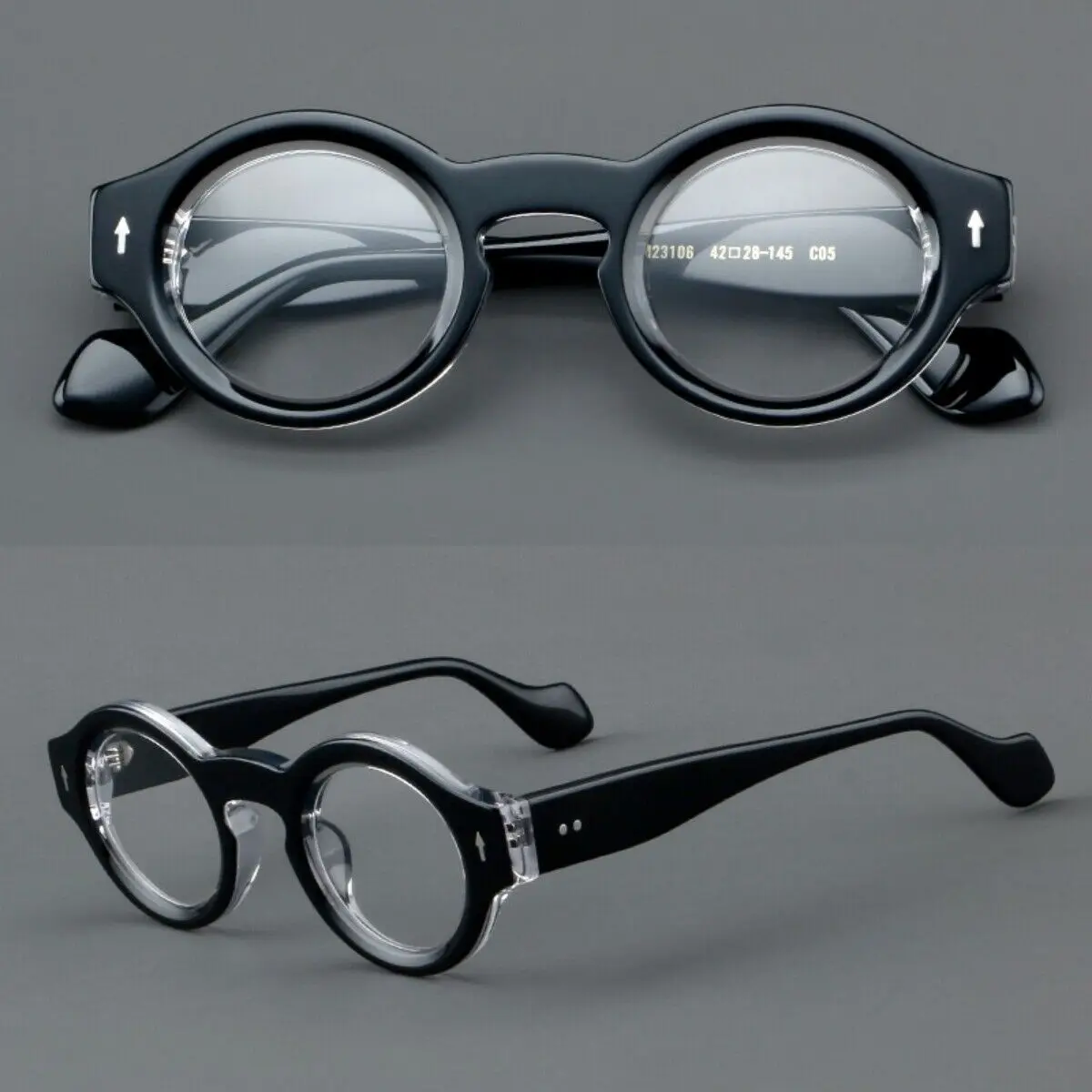 Новинка 2024 мужские и женские ретро-очки оптические очки для чтения ручной работы