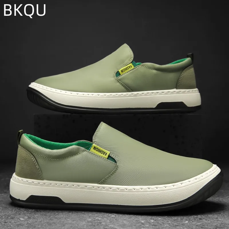 

Summer New Men's Ice Silk Breathable Casual Shoes Sports Shoes Fashion Trend Non-slip Round Toe Slip-on 2023 Best-selling Models
