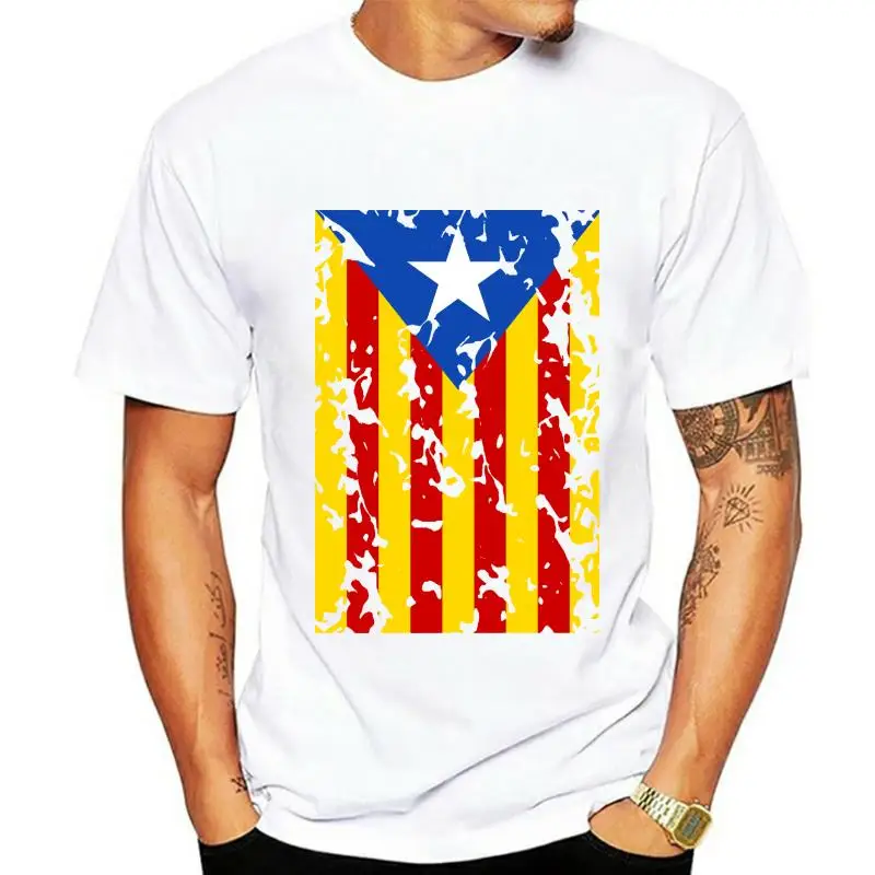

Katalonien Catalunya Cataluna barcalona Mens Tshirt Men Streetwear 2022 T Shirt Gym King T-Shirt 100% Cotton T-Shirts Xxxxl Long