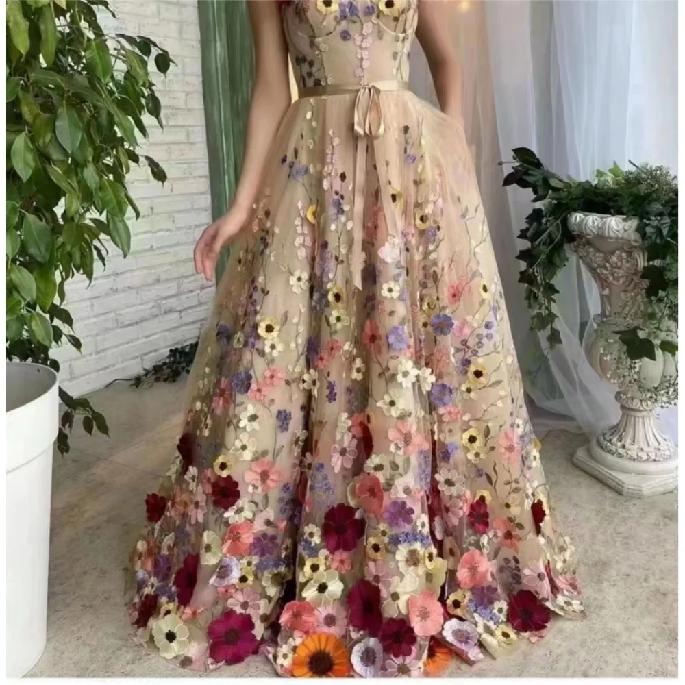 

Muloong Sweetheart Floor-Length Women Elegant And Pretty Luxury Prom Dress