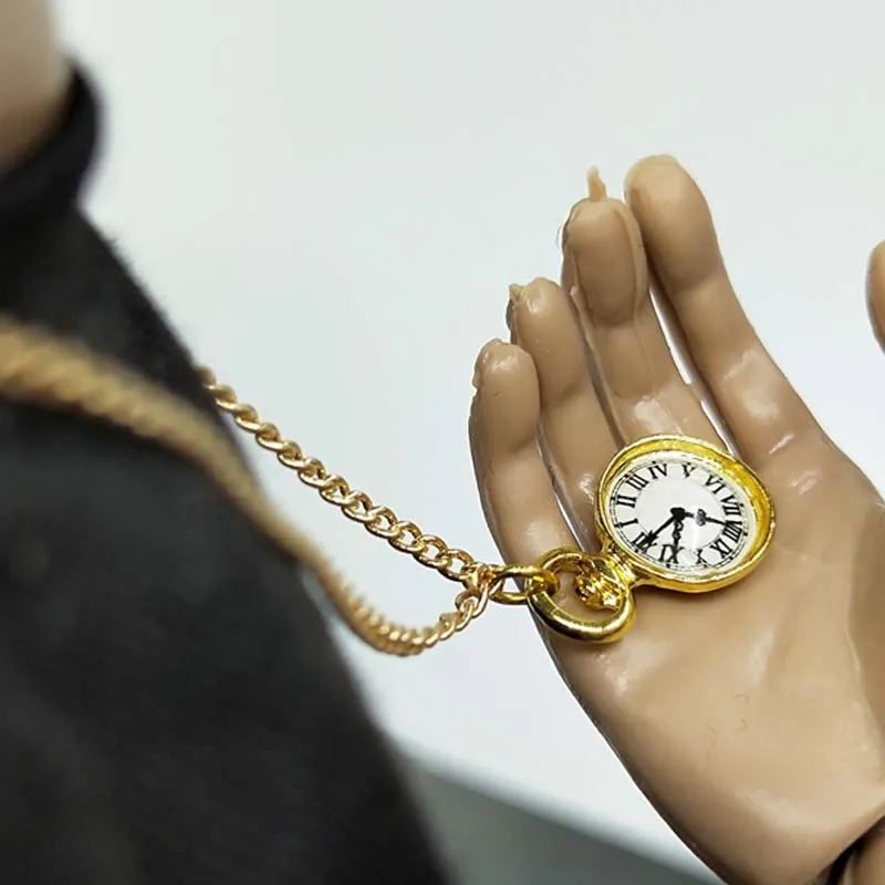 

1/6 scale soldier Pocket Watch Pendant Necklace accessories toy action figure