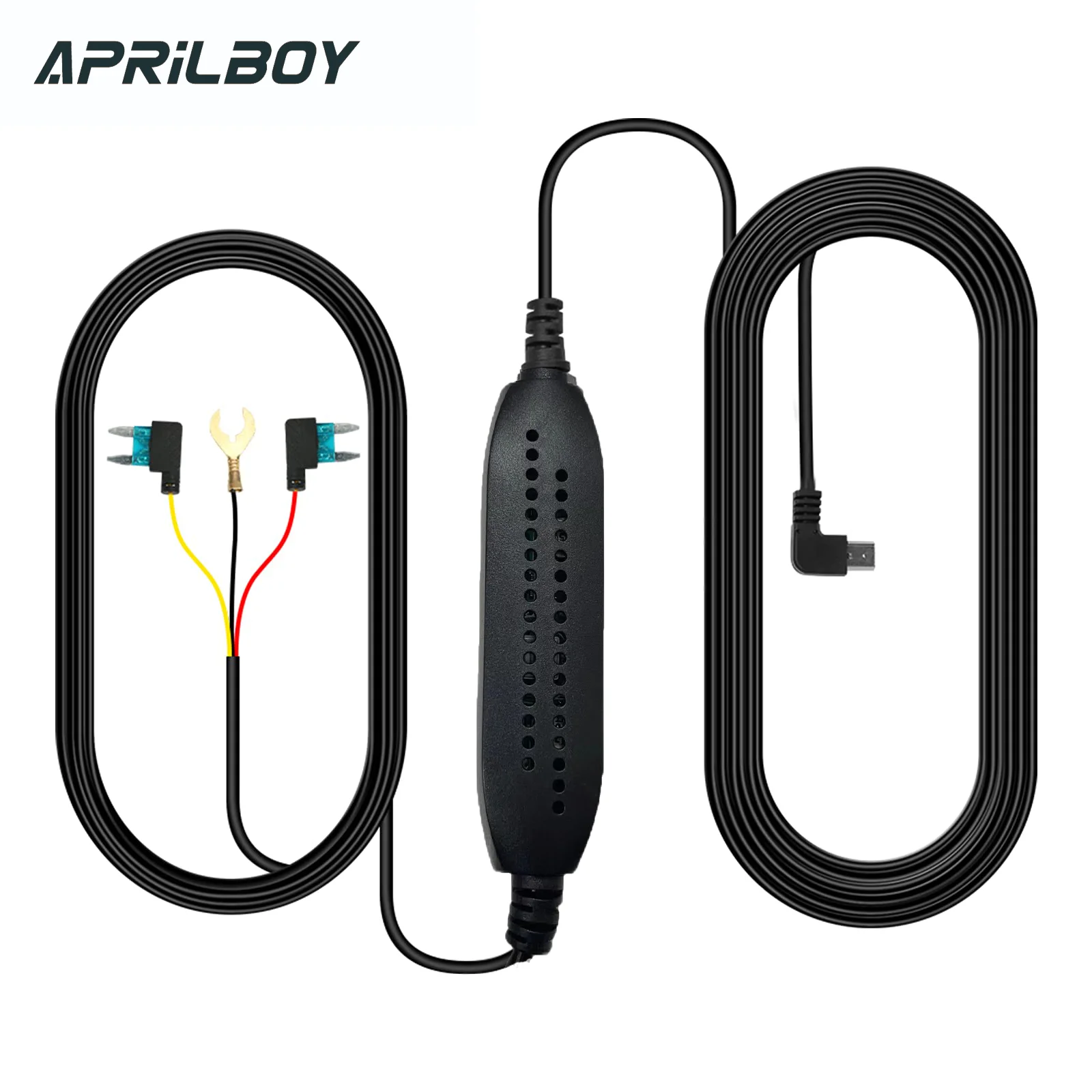 

Aprilboy Type-c 3,5 метра комплекты проводов для видеорегистратора 24 часа мониторинга парковки автомобильный видеорегистратор видеорегистратор камеры комплект жестких проводов автомобильные аксессуары