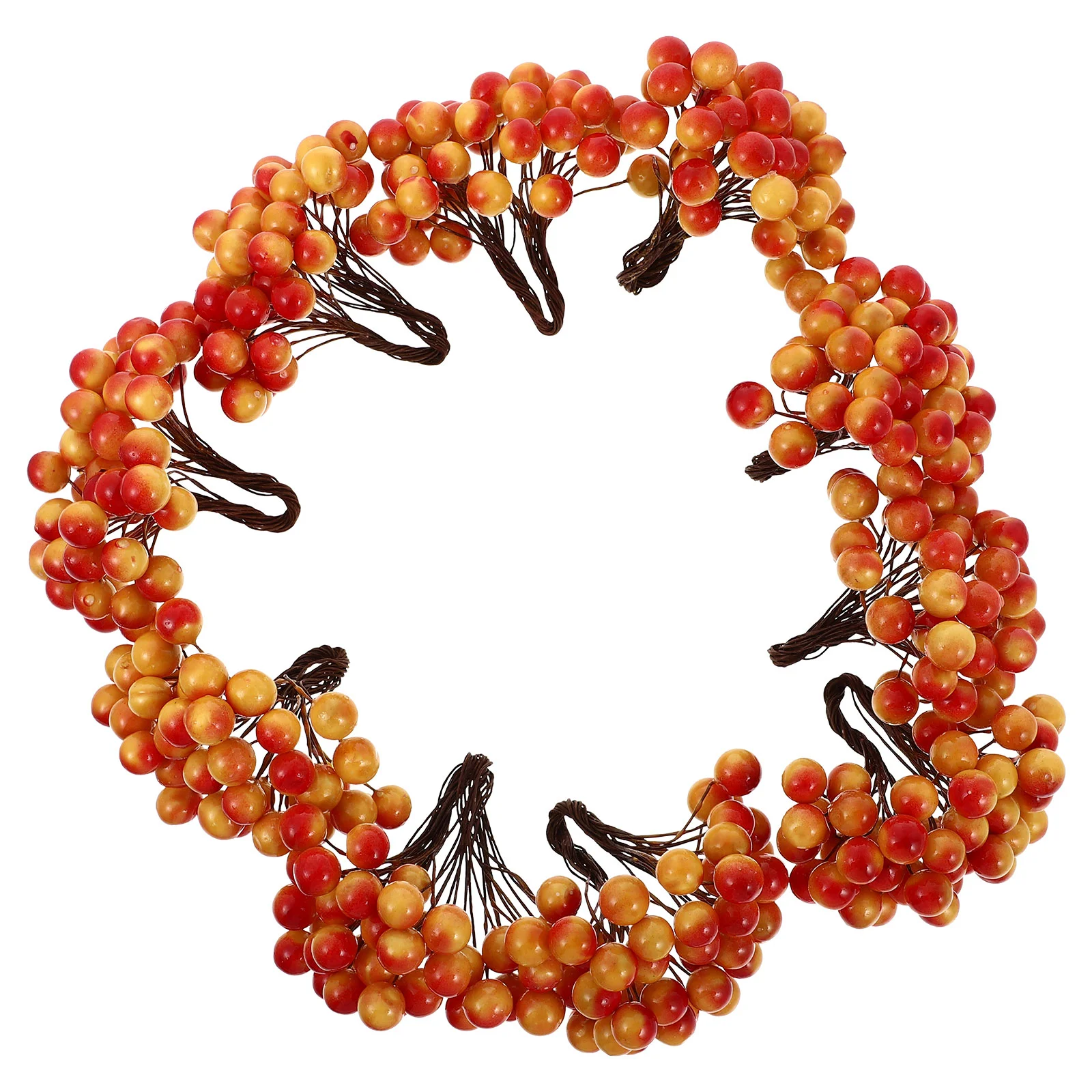 

Berry Holly Branches Red Berries Faux Small Fake Branch Simulation Ornament Arrangement Supplies Flower Diy Artificial