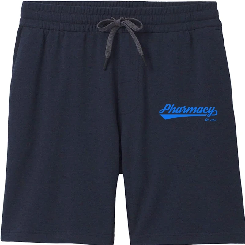 

Team Pharmacy Blue Shorts Customize Shorts Pure cotton printing Interesting New Style Spring Autumn Normal men Shorts