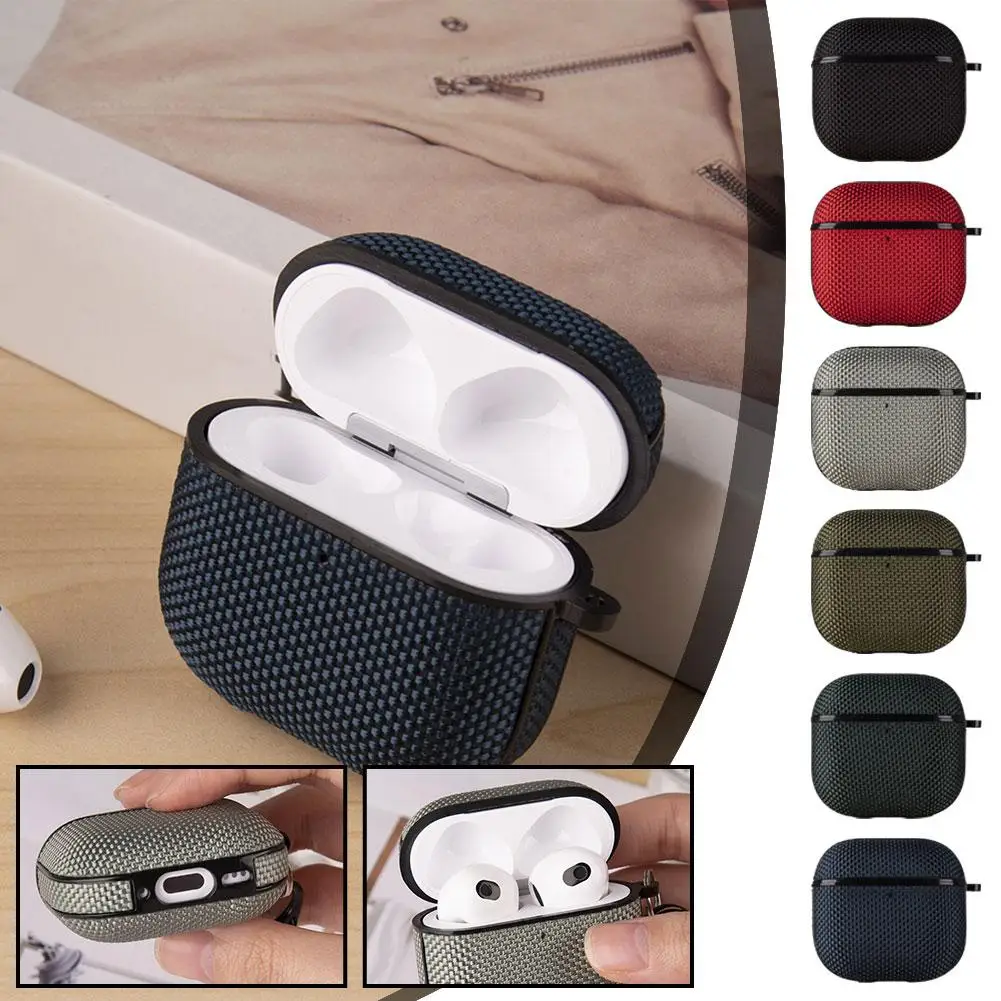 Нейлоновый чехол для наушников Airpods 4 4-го поколения водонепроницаемый Apple AirPods