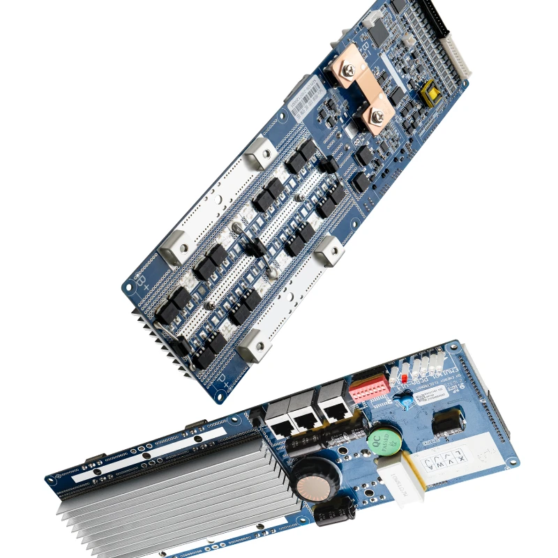 

16S 200A 48V Lifepo4 lithium battery protection board LFP Cell Balance Integrated Circuits BMS with LCD screen