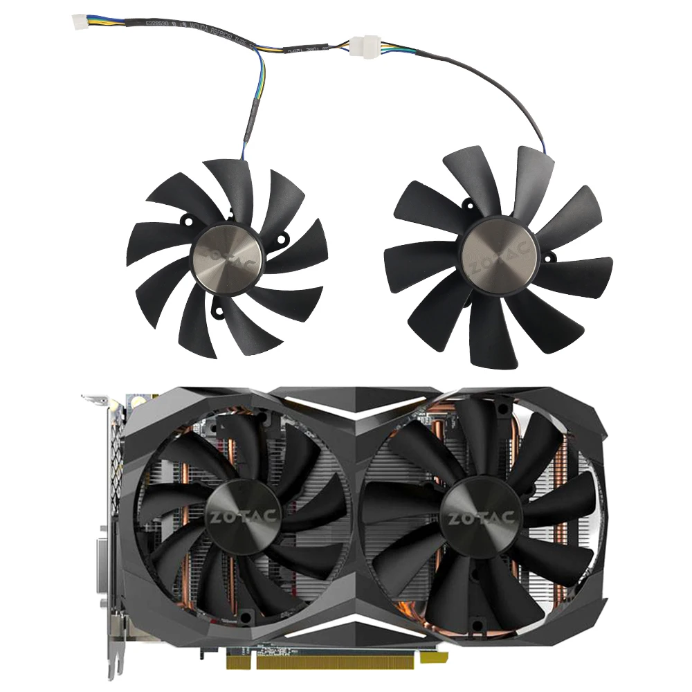 

Вентилятор охлаждения GA92S2H 100 мм GAA8S2U 4Pin для ZOTAC GTX 1080 Ti