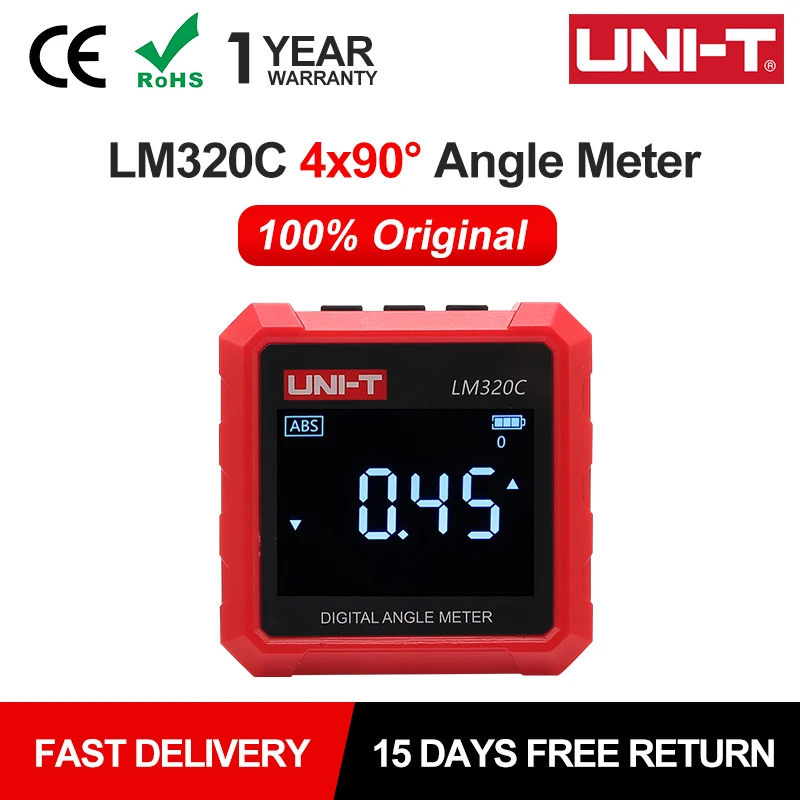 

UNI-T цифровой инклинометр LM320C