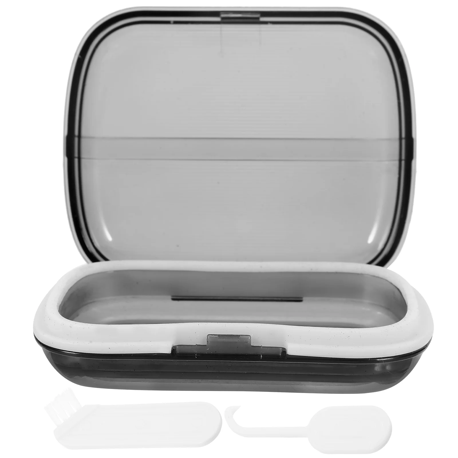

Box Portable Retainer Case Retainers Teeth Travel Denture Container Mouth Guard Dentures