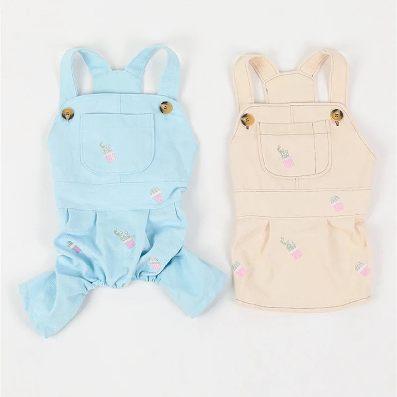 

Новое поступление, модное платье-слинг для маленьких и средних собак, одежда в джинсовом стиле для французского бульдога