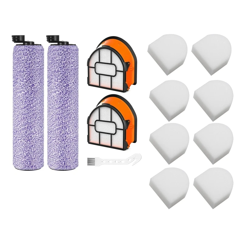 3-в-1 роликовая щетка-фильтр для пылесоса Shark WDB1F2 WD201 WD201C WD100 Hydrovac XL