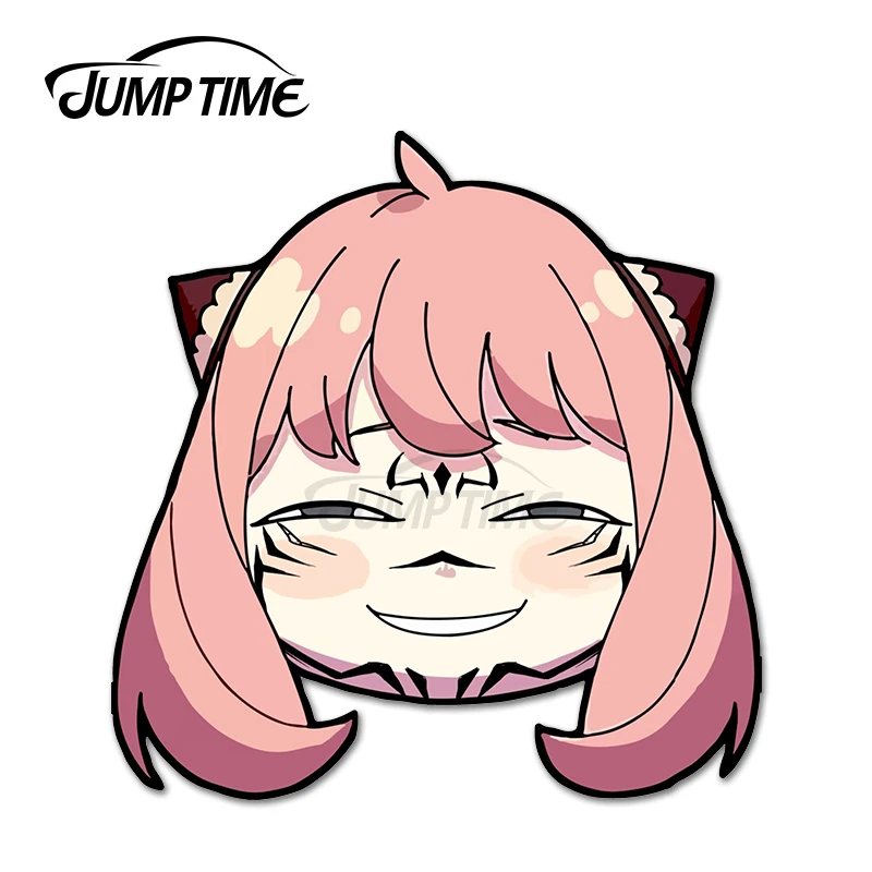 JumpTime 13x8 7 см шпионская семья x искусственный бампер Sukuna виниловые наклейки на