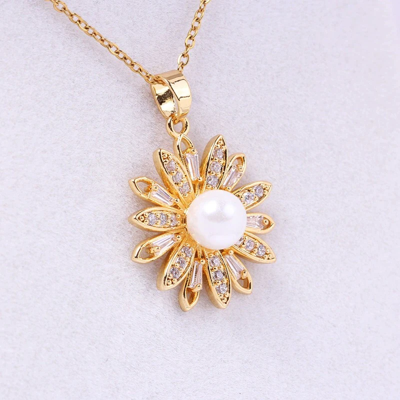 Flower Gorgeous Pendant Base Mount Finding Settings Jewelry Parts Fitting Accessories for Pearls Corals Jade Beads Crystal |