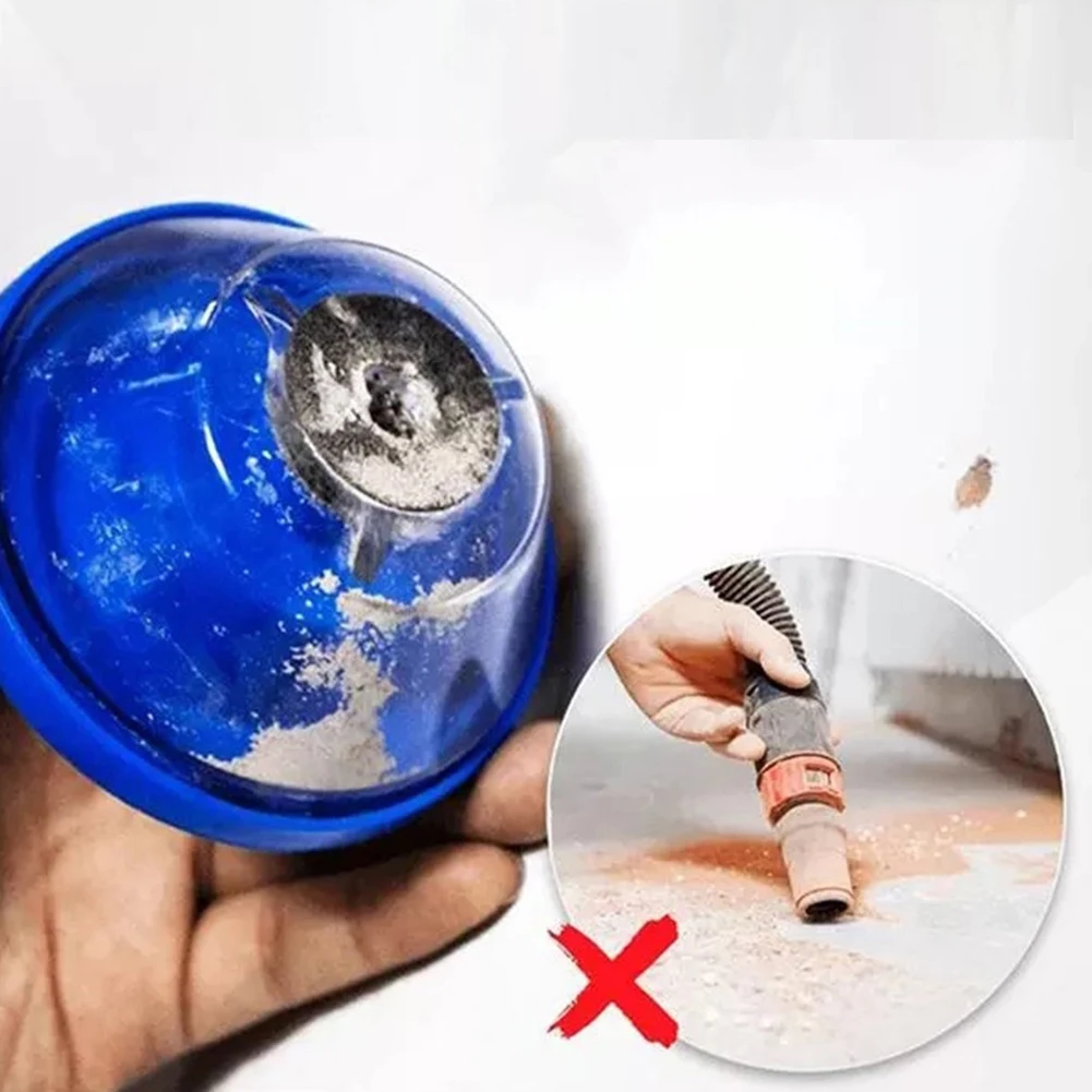 

Electric Drills Drill Dust Cover PVC+PP Bowl-shaped Design Dust-proof Sponge Larger Capacity More Convenient To Use