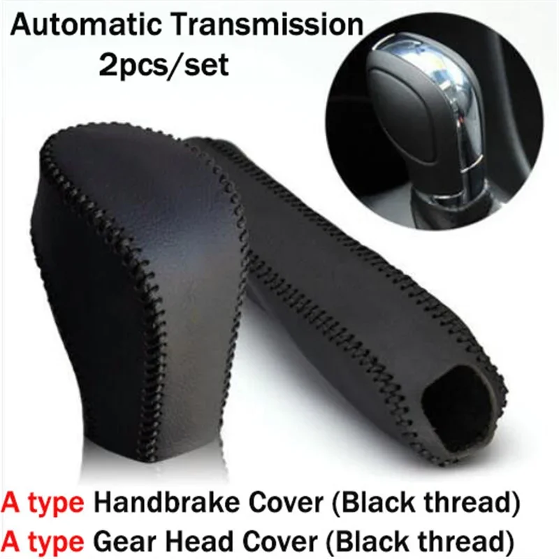 

Натуральная кожа автомобильный чехол для ручки переключения передач для Golf GTI DSG Tiguan POLO BORA Passat B7 Tiguan Touran Skoda SEAT