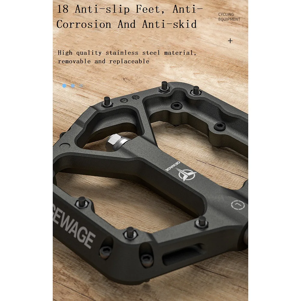 Ультралегкие подшипники gepay велосипедные педали нейлоновые дорожные Mtb