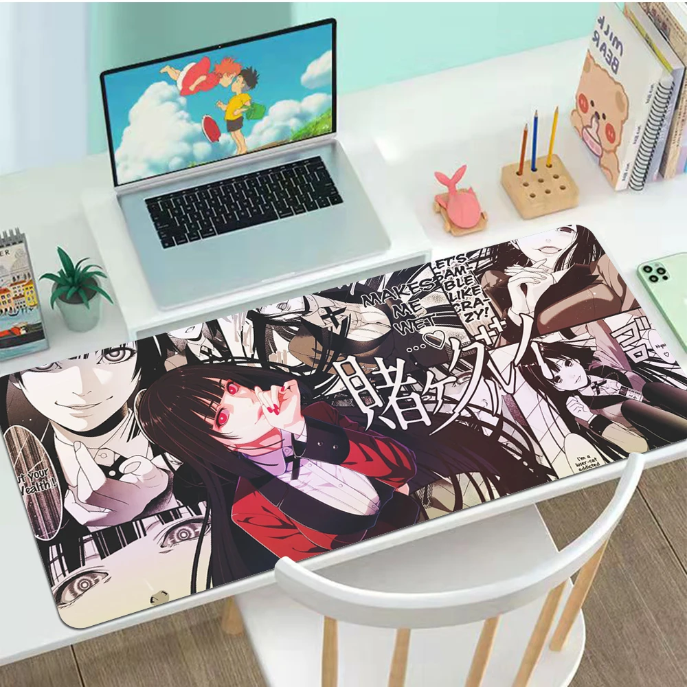 

Mousepad Anime Kakegurui Yumeko Jabami Kawaii Gaming Accessories Non-slip Mouse Pad Gamer Mausepad Keyboard Mat Tapis De Souris