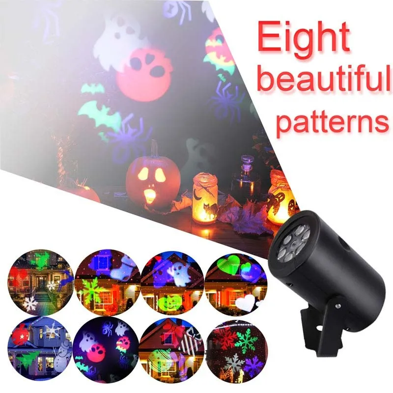 Рисунок 6 - Рождественский движущийся проектор со снежинками