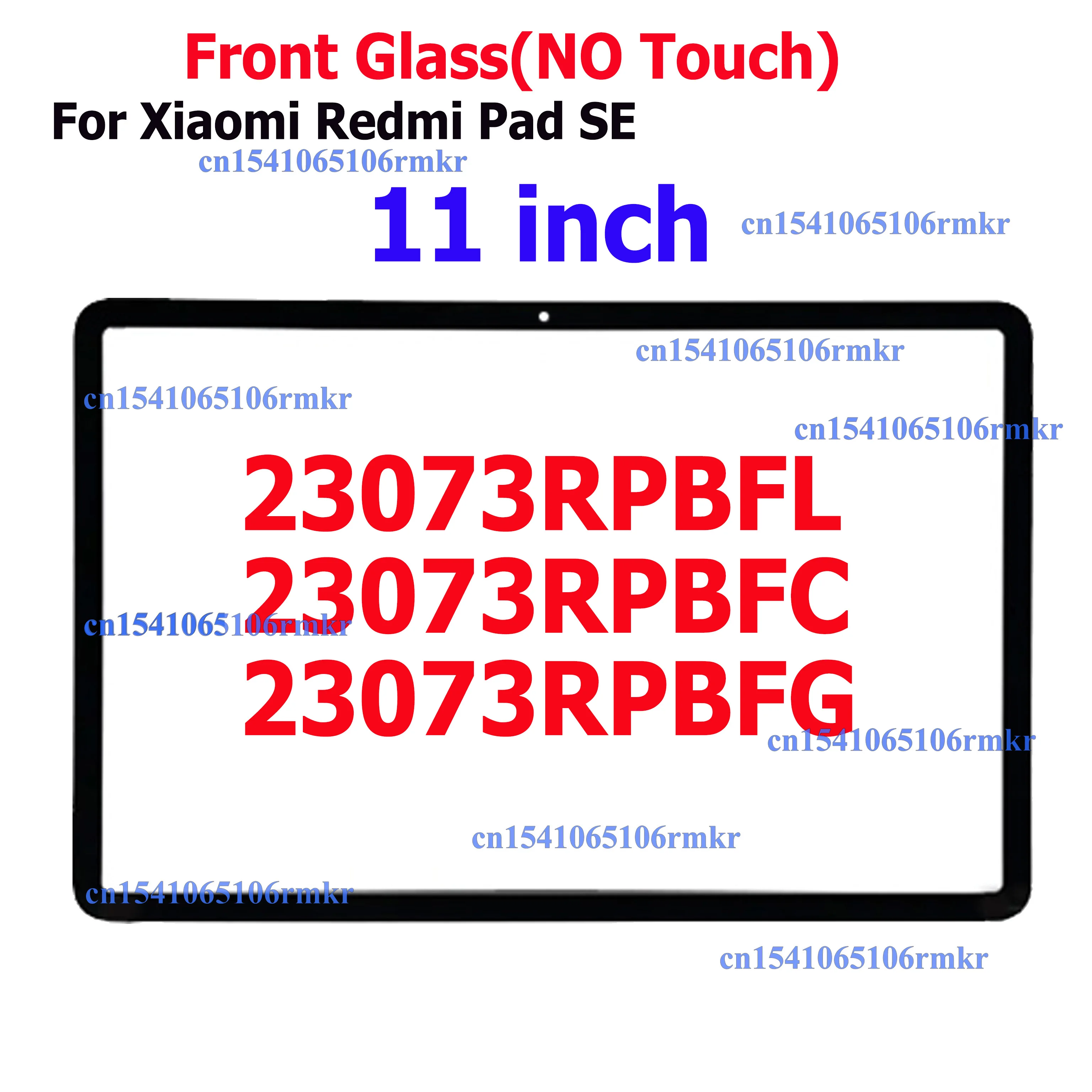 5 шт. без OCA для Redmi Pad 10 6 ''Redmi SE Xiaomi 5/mi 6(Pro)/mi Pro 12 4'' Переднее стекло запасные