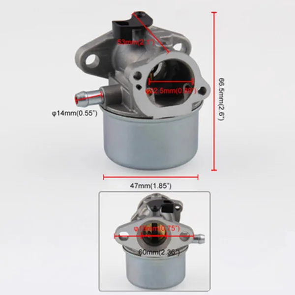 Косилка карбюратор для двигателя 799868 498254 497347 497314 498170 4Hp 5Hp 6Hp 6.75Hp 6.5Hp 7Hp
