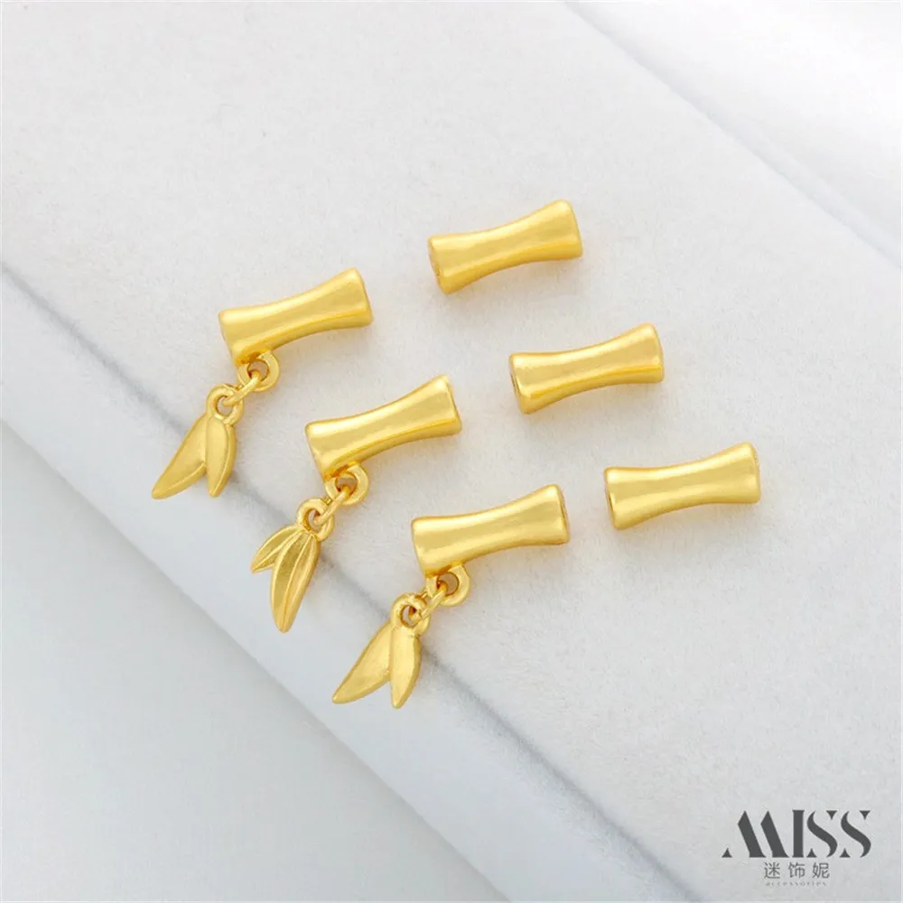 Золотая сумка 18 карат сохраняющая цвет золото бамбуковая трубка бамбуковые