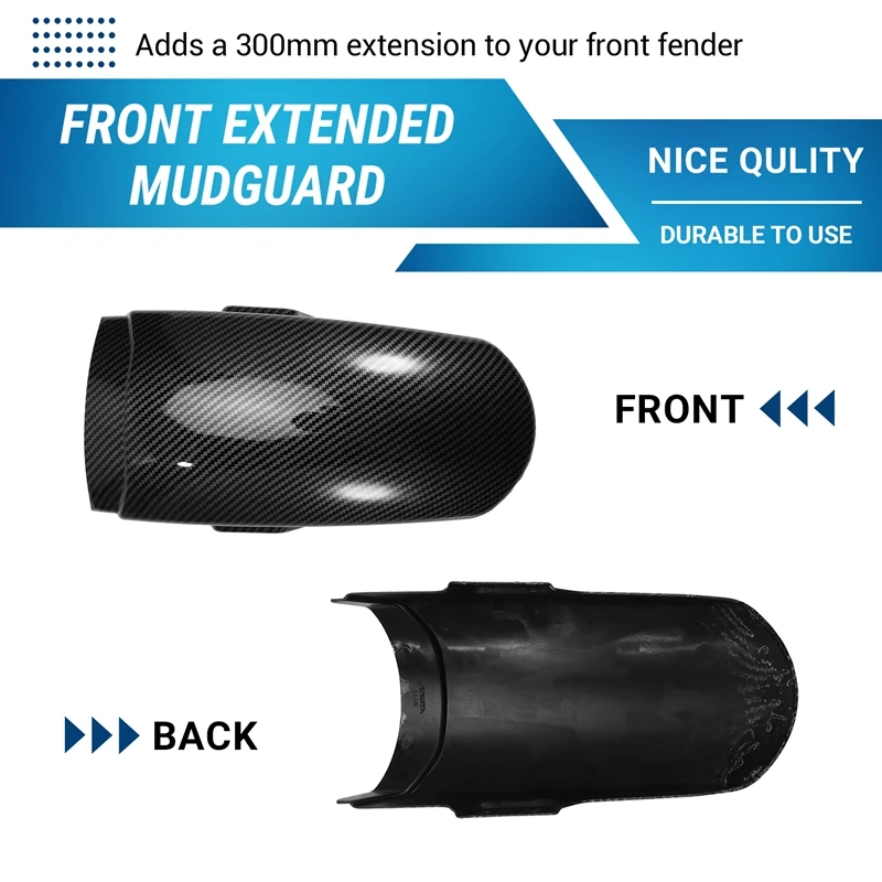 Motorcycle Accessories Front Wheel Fender Splash Guard Extended Mudguard Cover For Trident 660 2021-2024