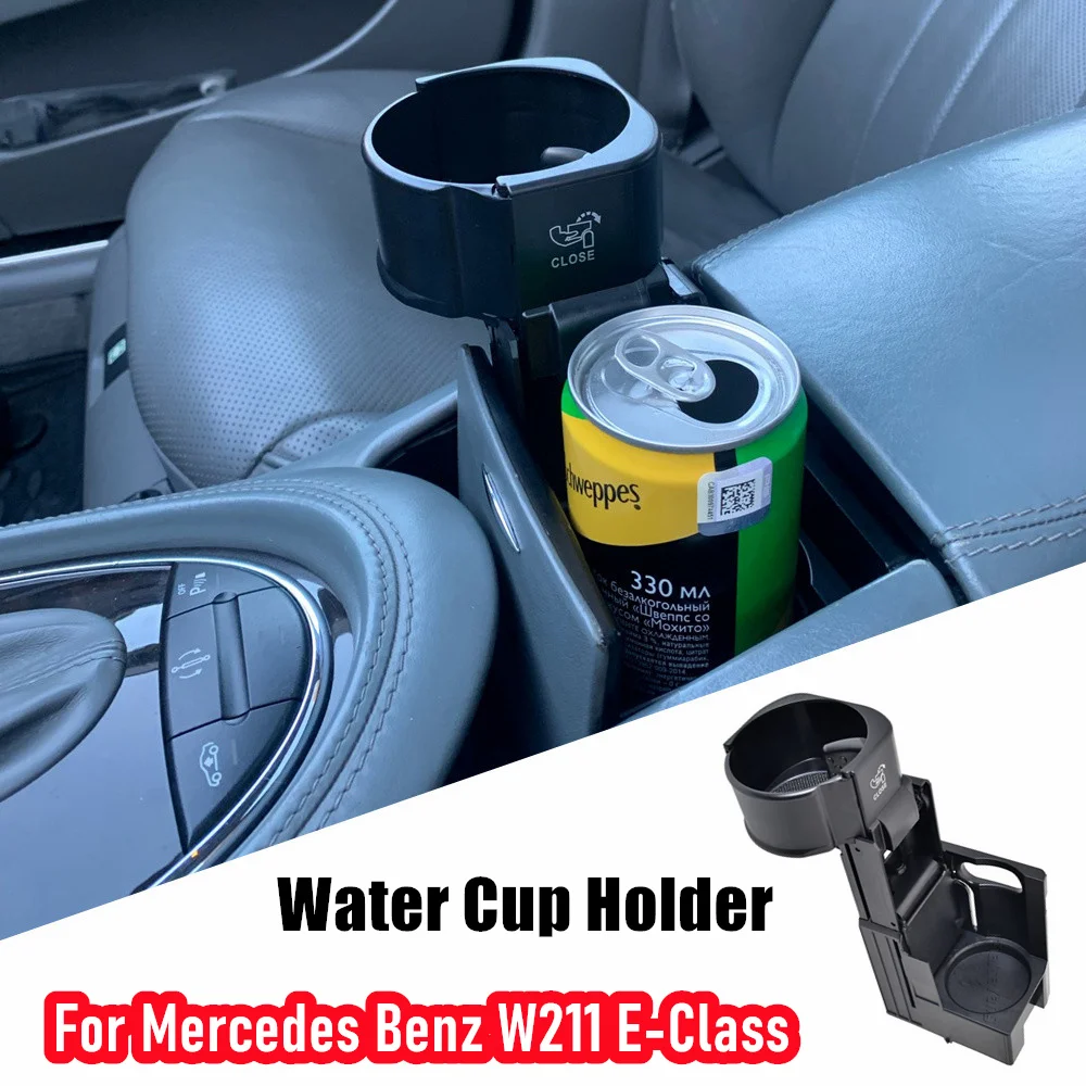 For Mercedes Benz W211 E-Class 2003-2008 Car Water Cup Holder Center Console Mount Cup Bottle Holder 2116800014