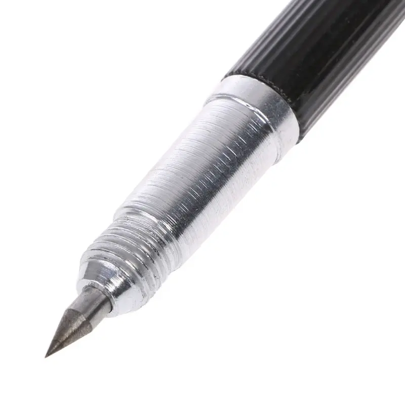 

Double End Sharp Tungsten Steel Tip Scriber Clip Pen Ceramics Glass Shell Metal Construction Marking Tools 137mm