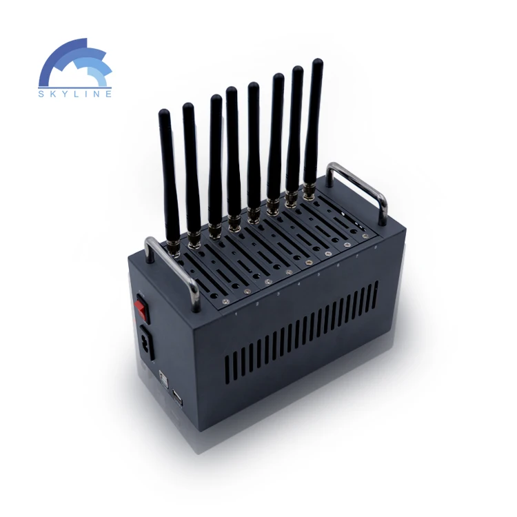 

AT command 8 channels bulk sms modem