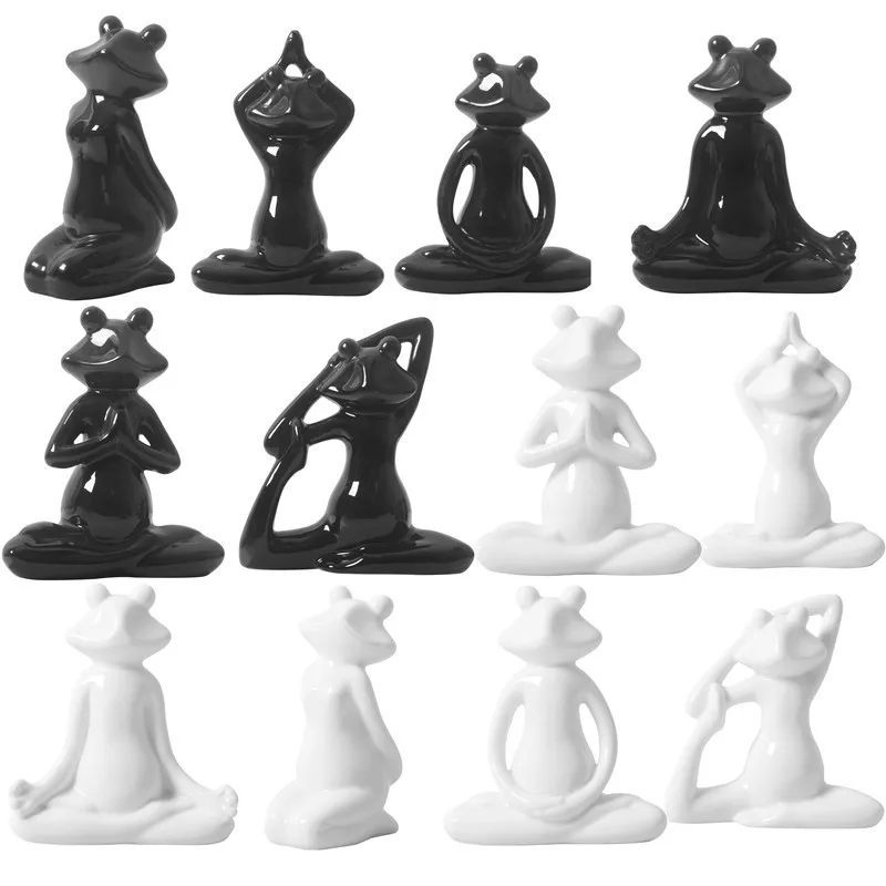 

Статуя буддистской йоги лягушки, плантация, скульптура животного, благовония, спортивное украшение для стола, чай, домашний питомец