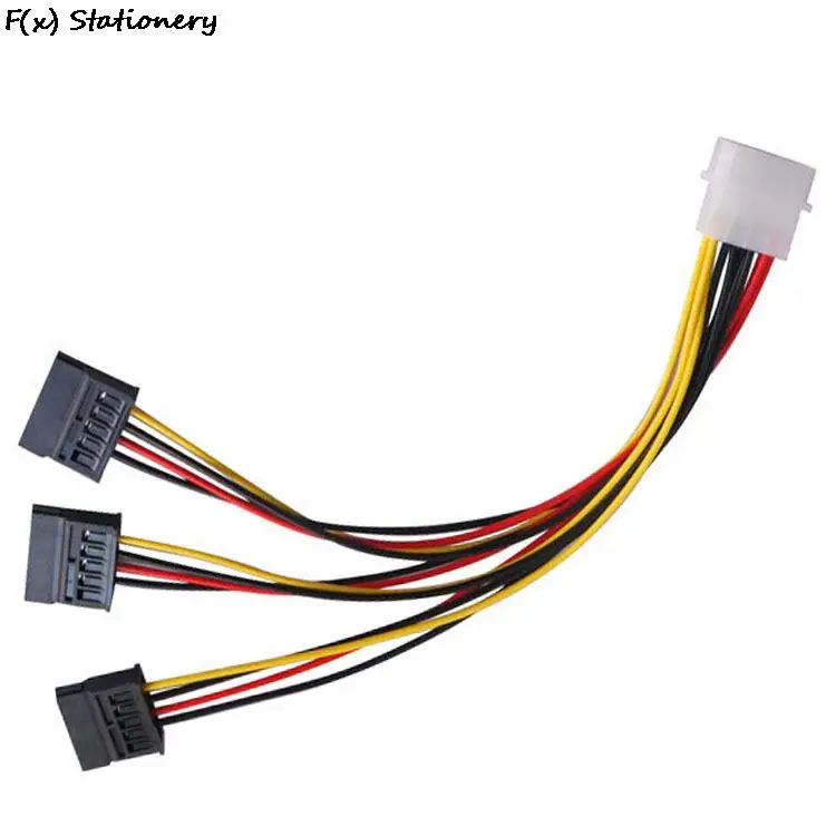 SATA к IDE Power Cord1 3 Revolution большой 4-контактный Женский шнур питания для жесткого диска