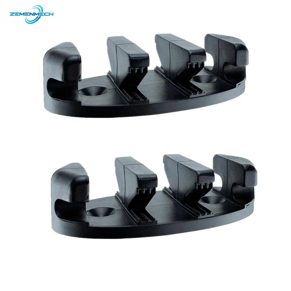 

2PCS Black Nylon Rope Clamp Cleat Base Kayaks Canoes Boats Decks Replacement Rowing Marine Accessories Boat Accessories De Pesca
