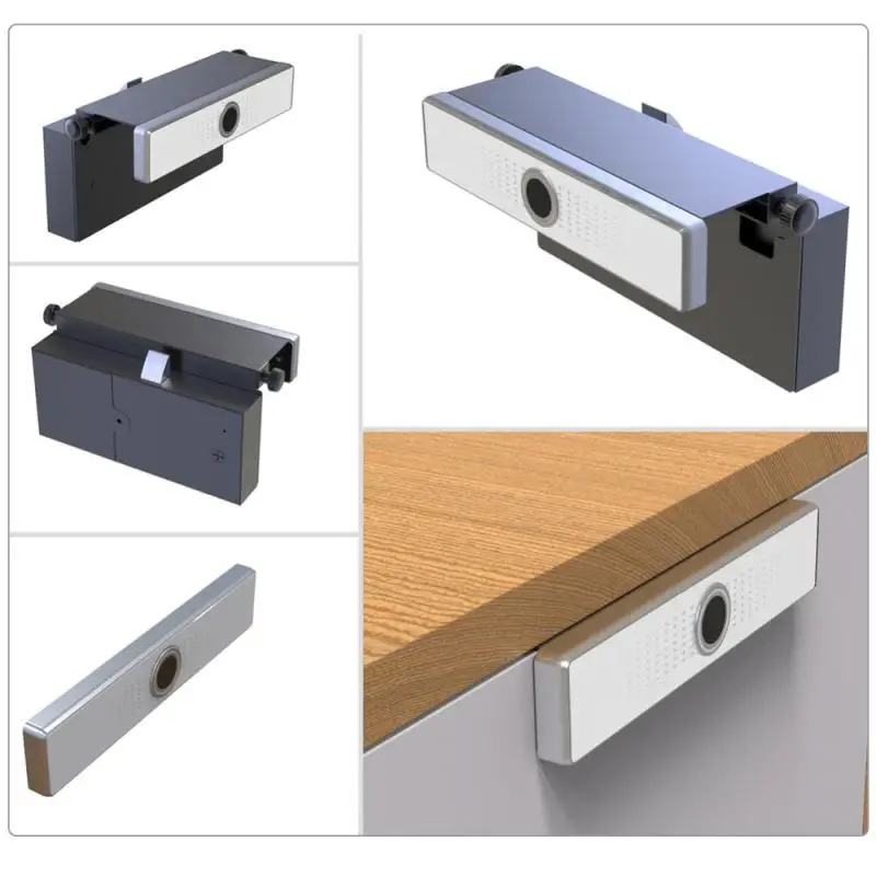 

Intelligent Fingerprint Drawer Lock Storage Cabinet Fingerprint Lock Punch-free Drawer Electronic Lock Home Office Cabinet Tools