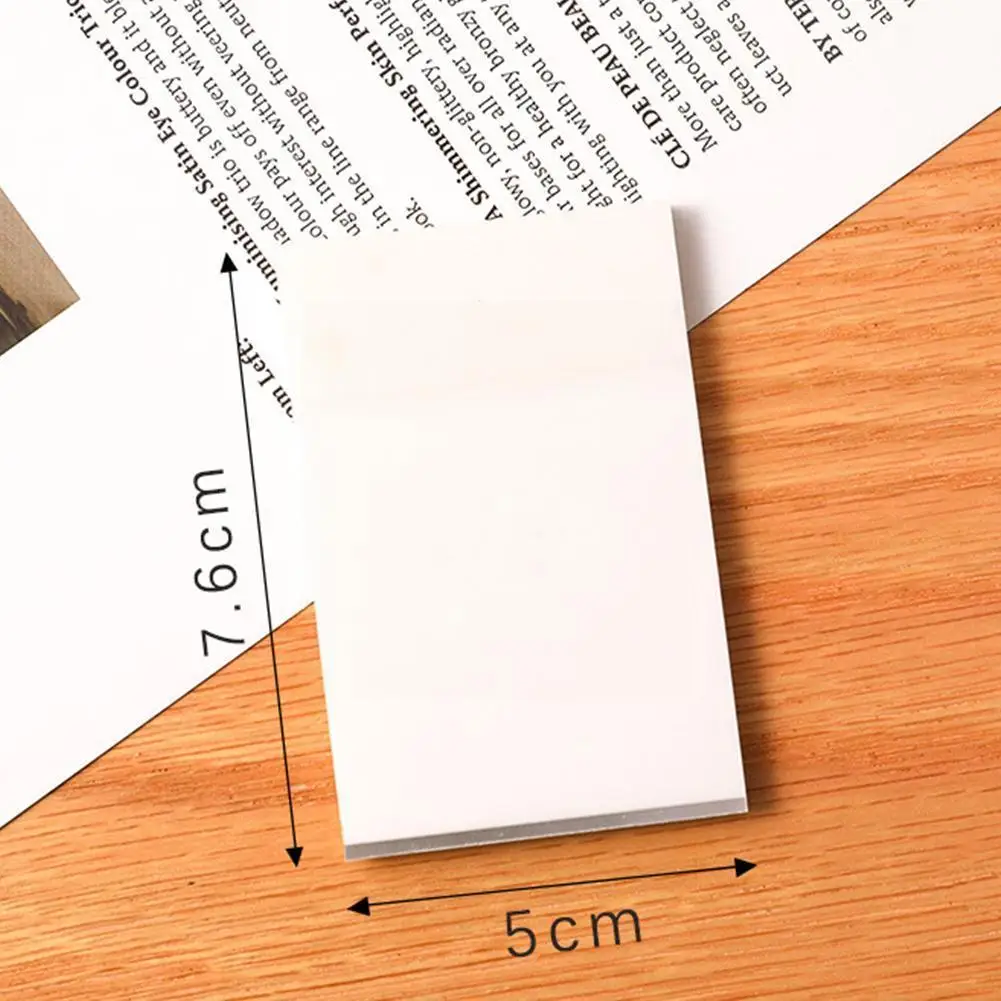 

50 листов, прозрачная бумага для заметок, размеры S, M, L