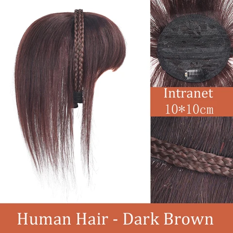 SC искусственные человеческие волосы, незаметные дополнительные волосы, 3D цельные челки, оплетка на голову, сменная челка для женщин