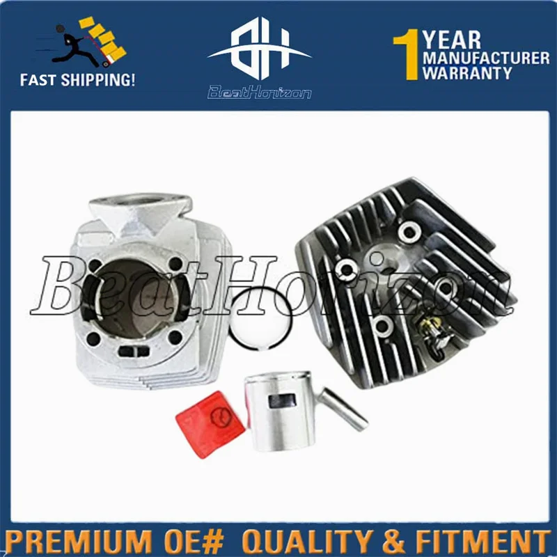 

Motorcycle Cylinder Piston Set Kit for PEUGEOT 46MM 12mm pin PGT46 65.3cc airsal T6 103 104 105 Rcx Sp Spx New