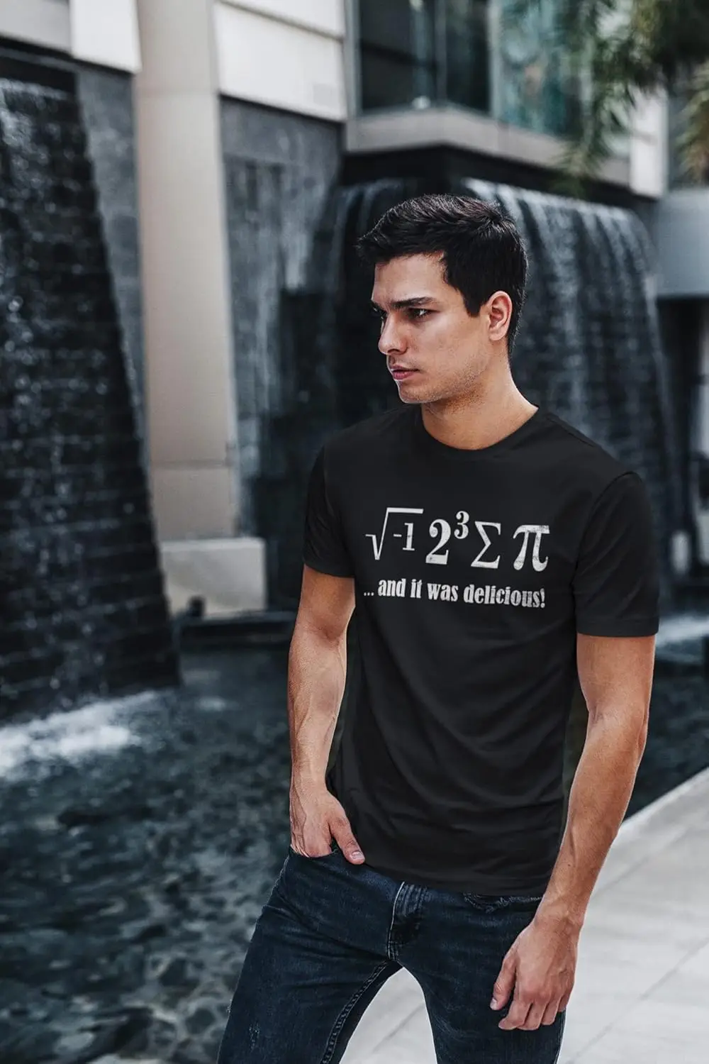 I Ate Some Pie and It was Delicious Funny Math Pi T-Shirt