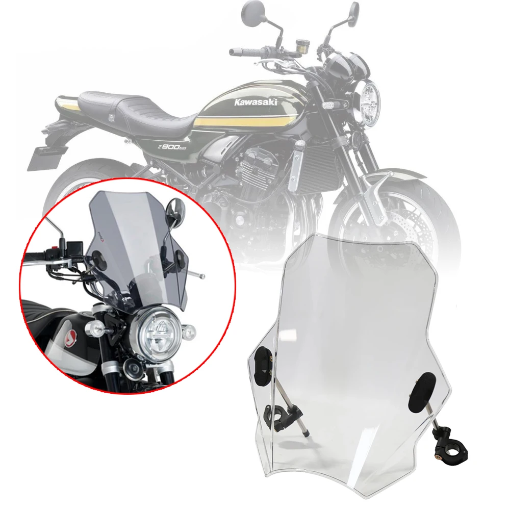 

For Kawasaki Z900RS Z900 Z900RS 2021 2022 New Motorcycle Accessories Windshield Windshield Fairing Bezel Cover