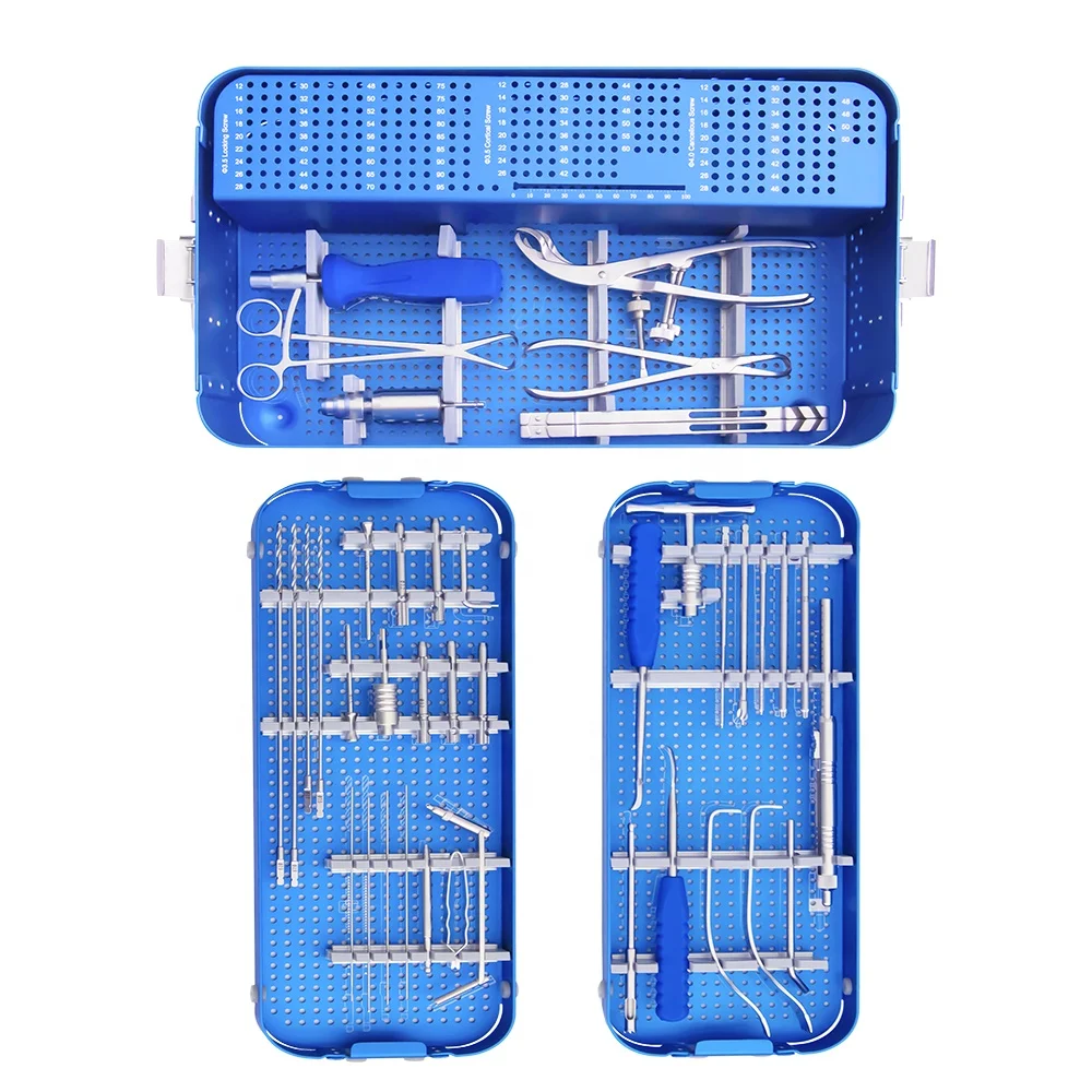 

High Quality Small LCP Plates Instrument Set Small Fragment Locking Plate Instrument Set-II Orthopedic Surgical Instruments