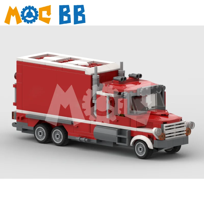 

MOC Small Beer Truck Building Block Model Toys Compatible with Lg Blocks Children Boys Girls Holiday Gifts
