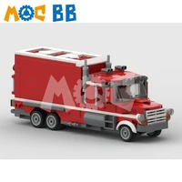 moc small beer truck building block model toys compatible with lego blocks children boys girls holiday gifts