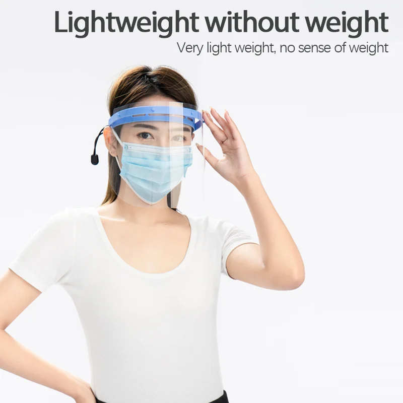 Кухонные очки Faceshield прозрачная маска для лица защитные от жира и лука