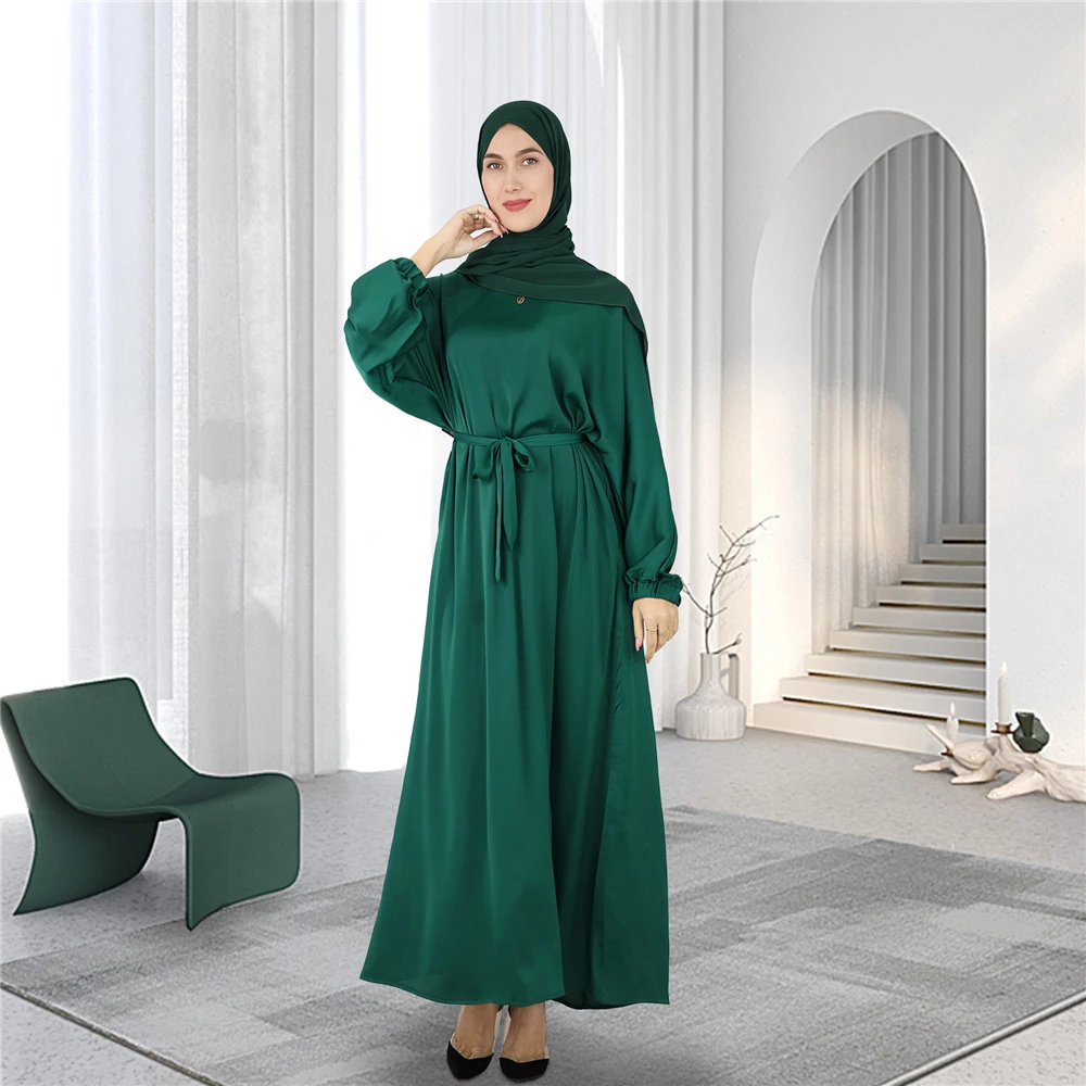 

Turkey Muslim Abayas Women Casual Maxi Dress Ramadan Dubai Kaftan Islam Arab Jalabiya Caftan Gown Modest Abayas Femme Musulmane