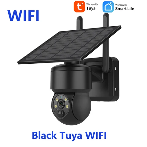 Камера видеонаблюдения INQMEGA 4 МП с солнечной панелью и поддержкой Wi-Fi